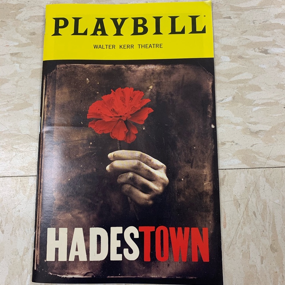 Hadestown Playbill